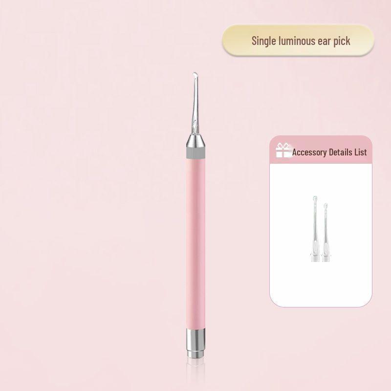 Spot Luminescent Baby Ear Cleaning Tool Set – Soft Head Ear Pick & Tweezers for Children