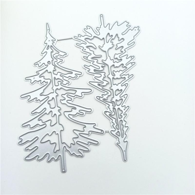 Christmas Tree Metal Stencil Mold Cutting Dies Decoration Scrapbook Die Cuts Album Paper Craft Embossing Card Crafts
