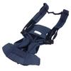 Infant Carrier Ergonomic Design Breathable Adjustable Comfortable Soft Cotton Material Striped Blue