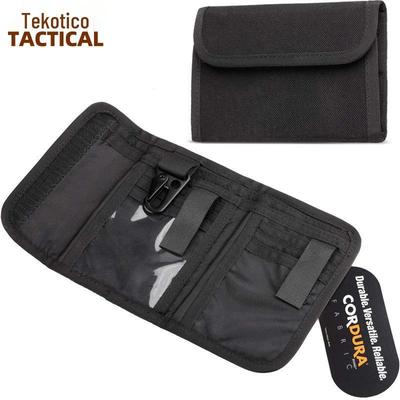 Taktische EDC Dreifach-Geldbörse: Multifunktional, Mehrfachkartenfach, Nylon ID- und Kartenhalter, Militärische Organizer-Tasche.