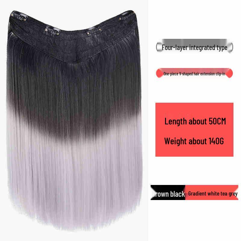 Women's One-Piece Hidden Hair Highlights Clips