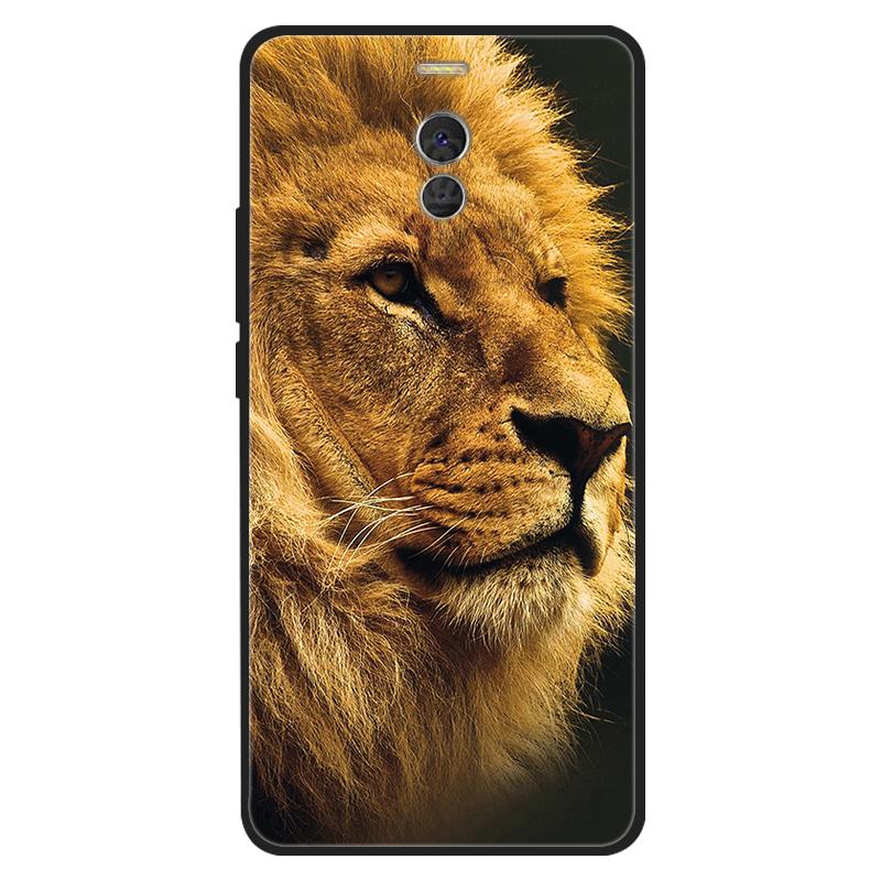 For Meizu M6 Note Case Silicone Cat Painted Soft Black Cover for Meizu M6Note M3 Note 8 Cover TPU Coque Protective Capa