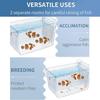 Aquarium Accessories Acrylic Fish Breeding Isolation Box Fish Tank Aquarium Breeder Double Fish Hatching Incubator