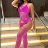 Erotic Bodystocking Fishnet Bodysuit Sexy Lingerie High Stretch