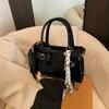 Portable Trend Casual Small Square Bag New Fashion High-end Shoulder Bag Niche Messenger Bag