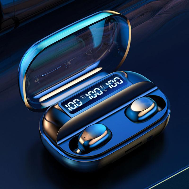 Wireless Bluetooth Headset Double -ear Ear -long Standby Battery Headset