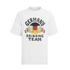 Germany Trink Team Adler I Love Deutschland Afd Herren T-shirt Baumwolle