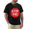 Vintage SPre - Marathon Running Legend Runner T-Shirt Simple Solid Color Crew Neck Tee