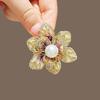 Fancy Design Fashion Fashion Maple Brooch Female Super Flash Rhinestone Leaf Pin Suit Coat Corsage Accessories