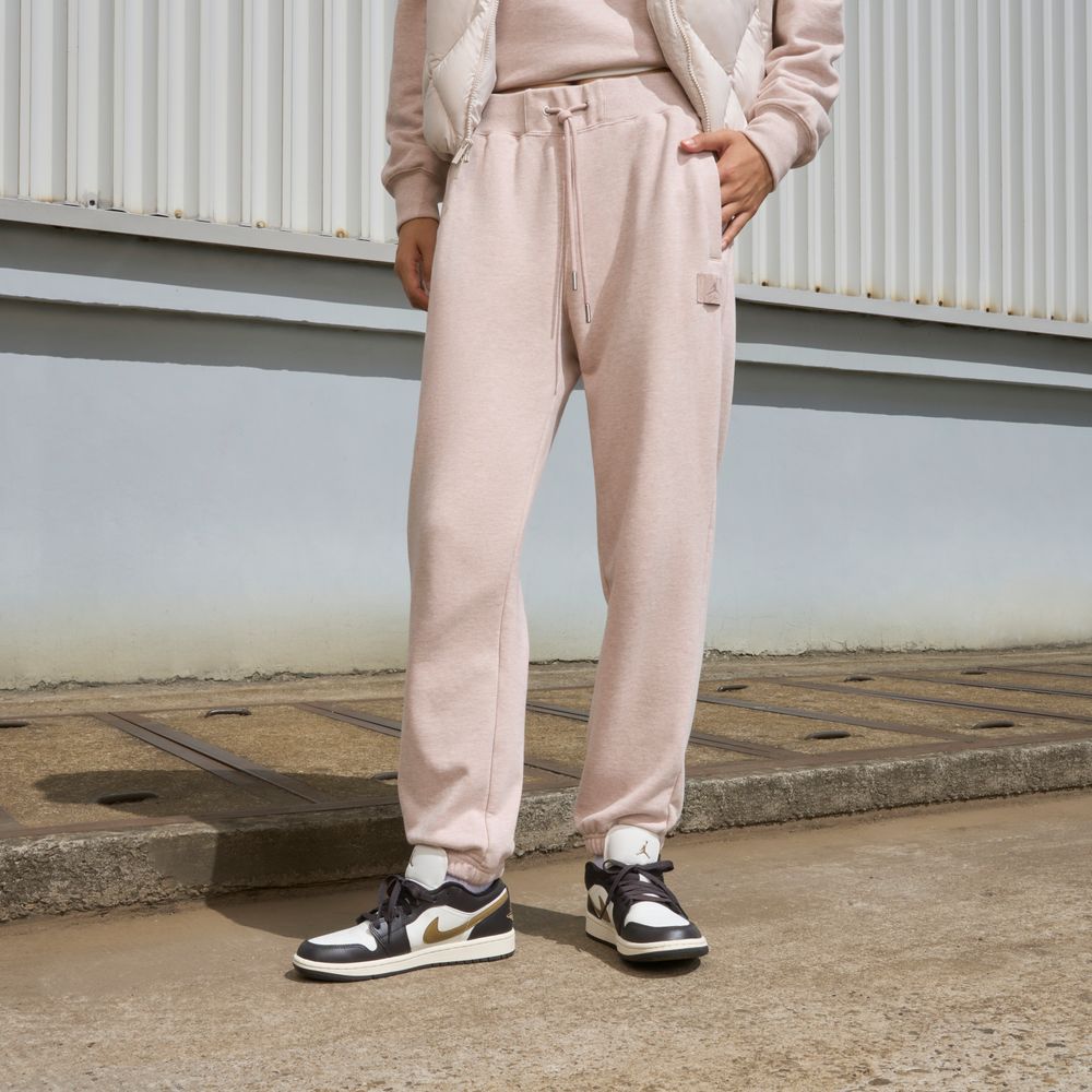Jordan Knitted Sweatpants Women s Fossil Limestone/Taupe S
