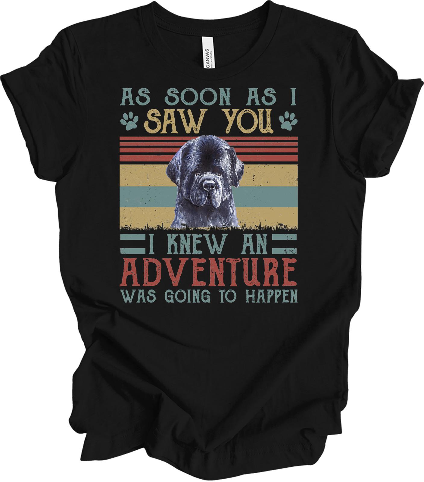 Newfoundland Dog Adventure Lover T-Shirt Gift XXXXL