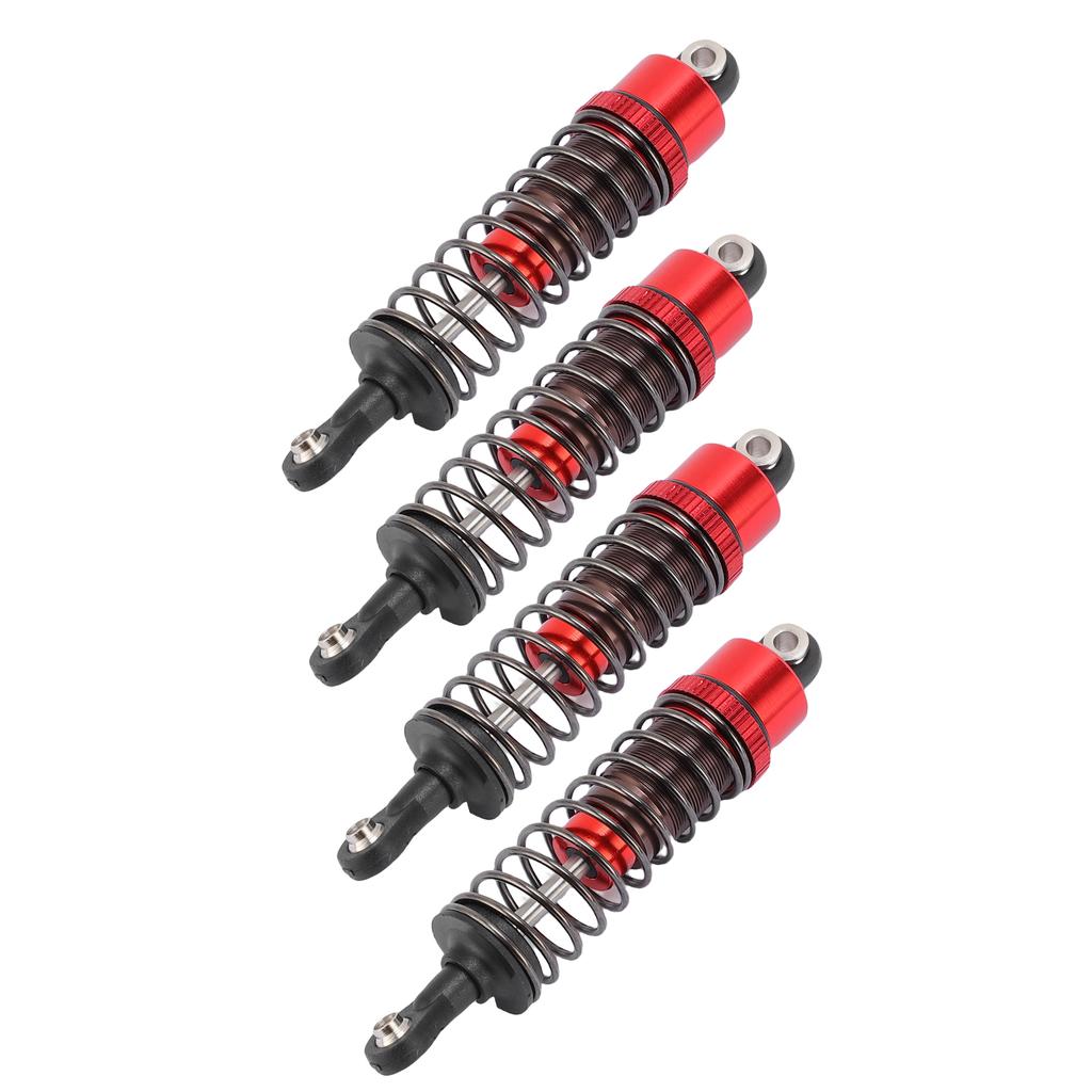 4 PCS 75mm RC Car Oil S Aluminum Alloy Damper Set for 1/10 Scale RC Cars