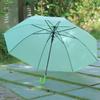 Semi Long Handle Umbrella for Rain with Ergonomic