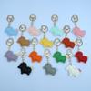 2027 Lunar New Year Goat Pendant Durable Pu Sheep Keychain Bag Decor Gift For Friends
