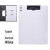 Multi-Functional A4 Writing Pad and File Folder Clip for Students