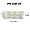 Layered Wall Mounted Screwdriver Bit Organizer Storage Box For 1/4" 6.35mm Torx Hexagonal Star Spanner Electric Holder Bits