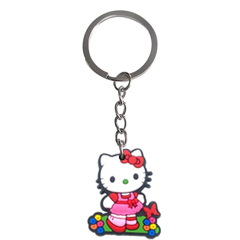 HelloKitty Keychain Soft Rubber Pendant - Small Gift Accessory