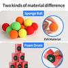 Children's archers, elastic shooting, sponge ball throwing, parent-child interactive toys, outdoor sports