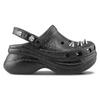 Crocs Classic Clog Slip-resistant and Wear-resistant Outdoor Casual Shoe Black Women's