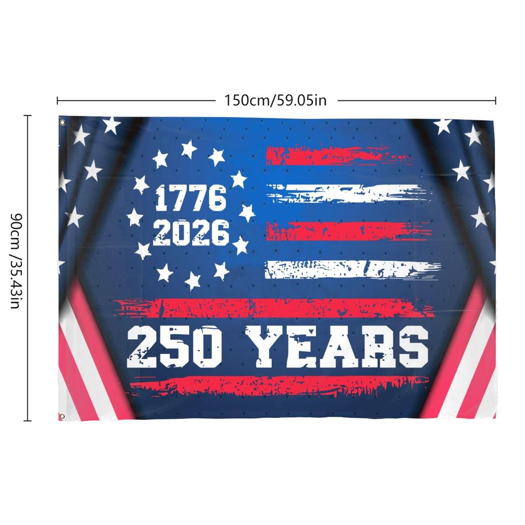 250th Anniversary American Flag Garden Decoration Flag