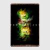 Lemon And Kiwi Metal Plaque Poster Club Home Customize Plaques Tin Sign Poster