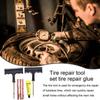 Sada na opravu pneumatik pro auta Profesionální sada na opravu defektů pneumatik Sada na opravu pneumatik se silnou přilnavostí Sada na opravu pneumatik pro zátku pneumatik