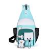 Large Capacity Crossbody Shoulder  Bag Waterproof Backpack Fashion 2 In1  Chest Bag  Outdoor
