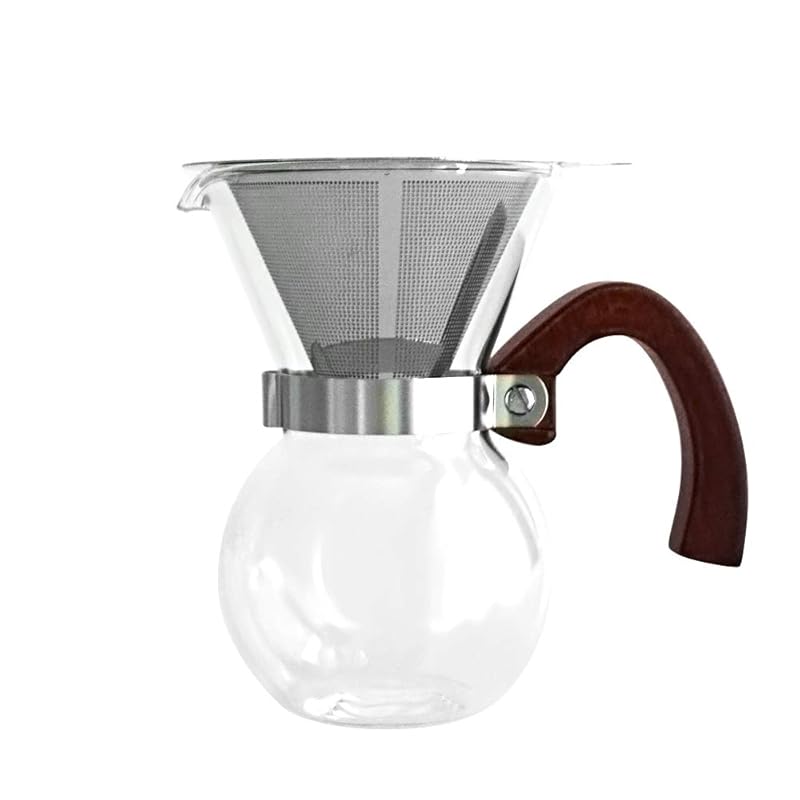 

Nankai Trading Roxanne coffee maker 2cup Size: approx. H15 W14 D14 0701-010 250ml