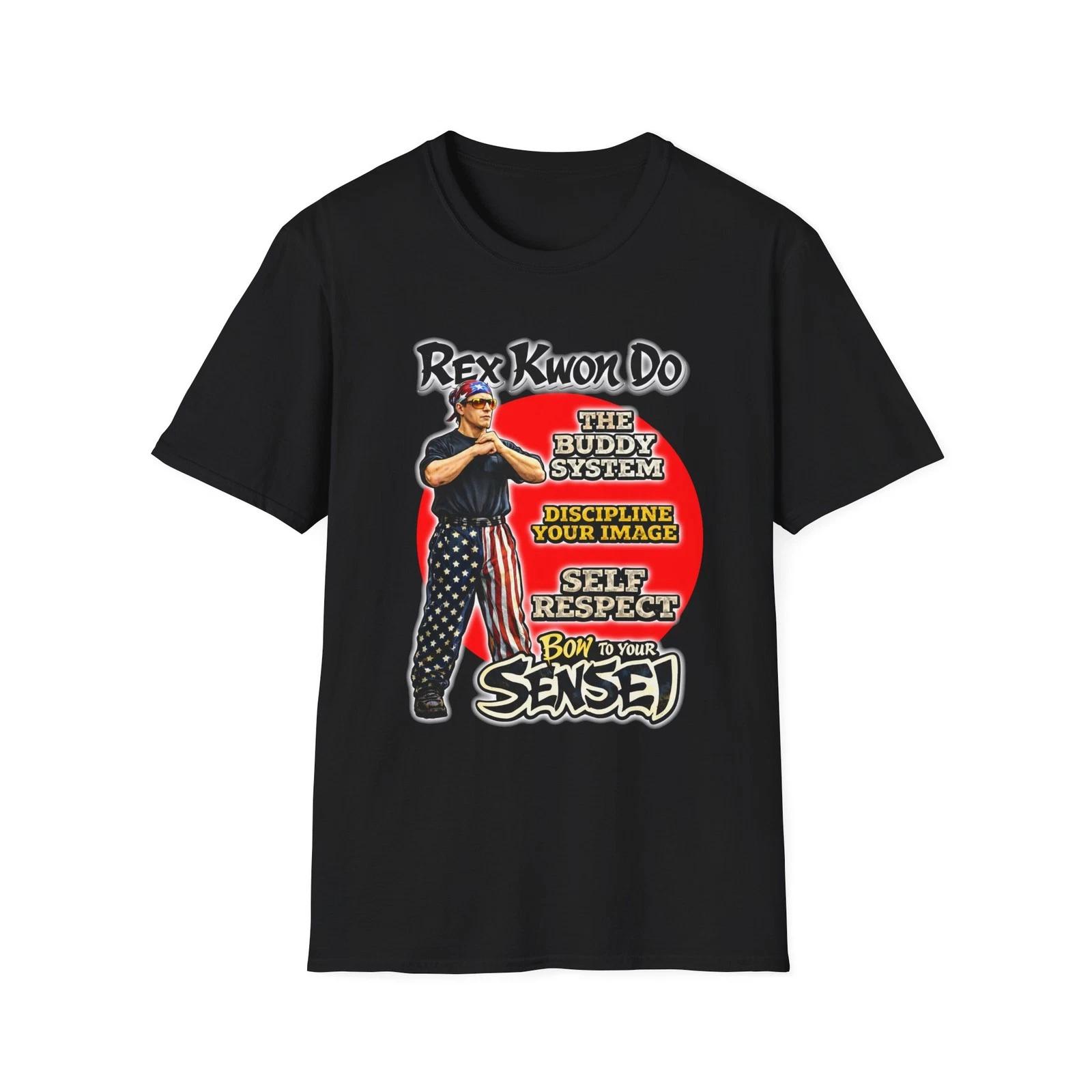 Rex Kwon Do Karate Rules T-Shirt | The Buddy System, Self Respect L