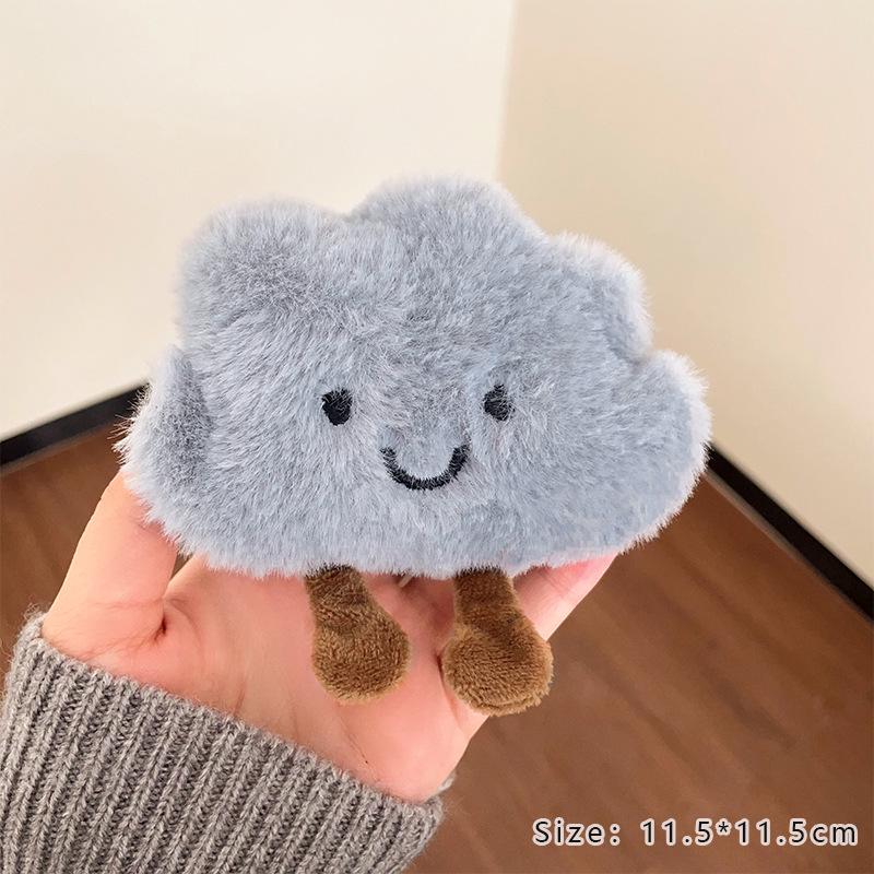 Japanese Kawaii Sunflower Panda Plush Brooch - Adorable Pin for Clothes, Bags, and Accessories.