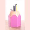 Desktop Pen Holder Multifunctional Space Saving Colorful Pencil Stationery   for Home Classroom