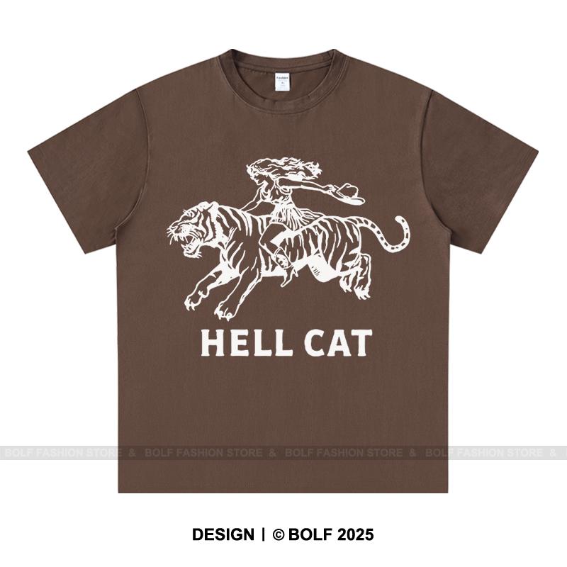 Super Hero Simple Printed 100% Cotton Women's Oversized T-Shirt Loose Fit Graphic Tees Tops for Daily Wear