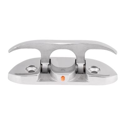 Boat Cleat Folding Cleat Stainless Steel Cleat Marine Boat Up 4‑1/2" Folding Cleat Dock Stainless Steel Marine Boat Cleat