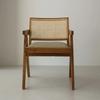 Ancient Solid Wood Living Room Chairs Japanese Simple Home Furniture Back Rattan Dining Chair Single Design Armchair Sofa Chair