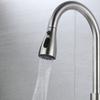 Spare Replacement Tap Spout Kitchen Faucet Shower Head with Brushed Treatment