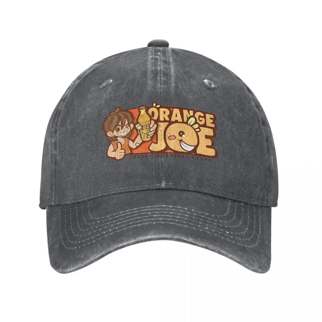 Omori Orange Joe Game Trucker Hat Outfits For Unisex Baseball Cap Vintage Headwear Snapback Caps Adjustable