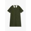 Studio Tomboy Color Block Collar Neck Short Sleeve Dress  9176241983 