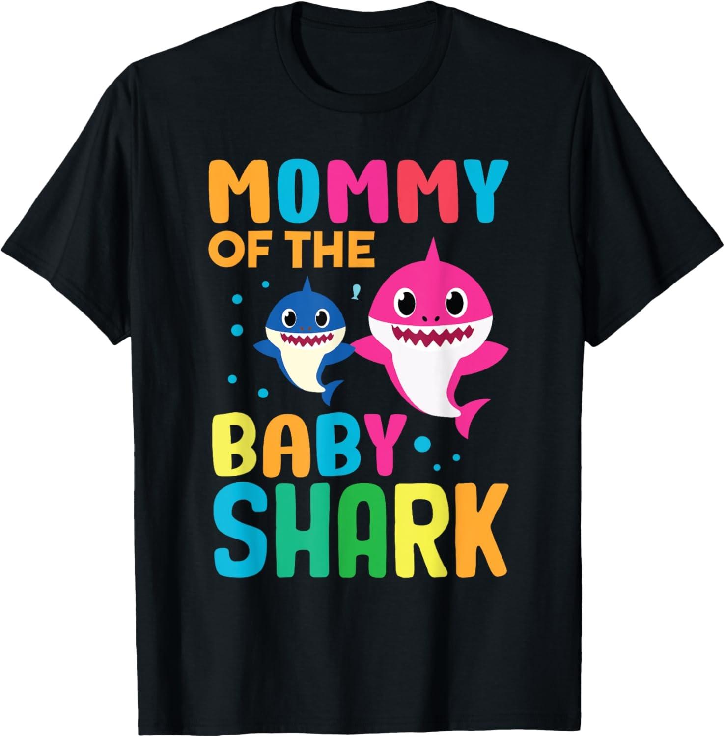 Shark Birthday Quote Funny B-day Mom T-Shirt S разноцветный