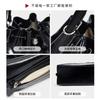 Autumn and Winter Niche Design High-end Backpack, Leather Women's Versatile Large-capacity Drawstring Shoulder Bucket Bag