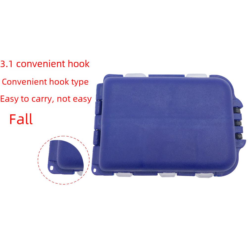 Wielofunkcyjne pudełko na sprzęt wędkarski i przynęty do wędkarstwa morskiego i skalnego