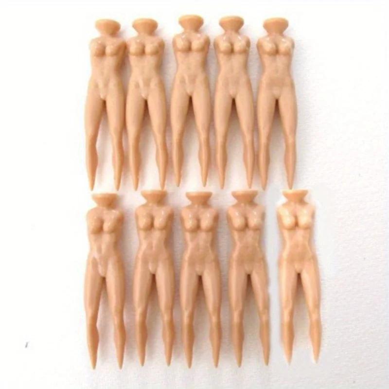 

10/20pcs Plastic Novelty Joke Naked Nude Lady Golf Tee Practice Training Golf Tees bulk 70mm for Men Women Golfer Game