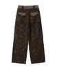 Biteoseljeu Demi Pintuck Wide Pants - Leopard