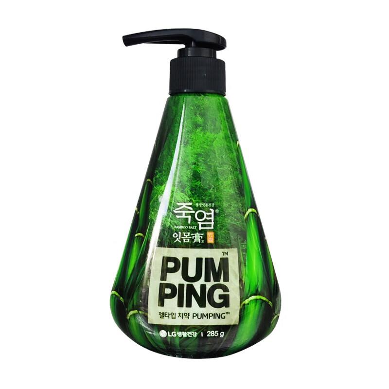 

Корейская отбеливающая зубная паста с бамбуковой солью, нажимной тип