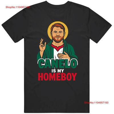 Canelo Alvarez Is My Homeboy Funny Jesus Parody Cool Idea V2 T Shirt Vintage Washed Soft Slightly Fashion Graphic Streetwear