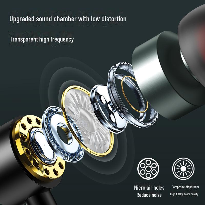 REMAX Metal In-Ear Noise-Reducing Wired Earphones for Music & Calls