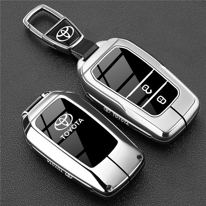 QHJS9 Toyota Corolla Ruifang Keycase 24/25 New Explorer Dual Engine Pioneer Edition Remote Control Case Metal Buckle Bag
