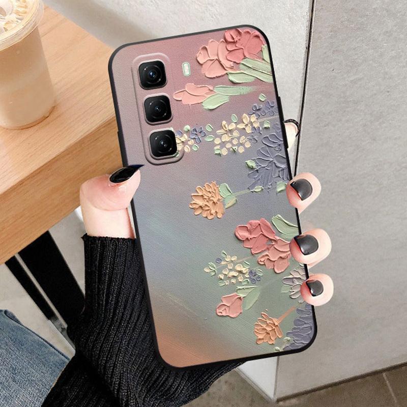 For Infinix Hot 50 5G Case Fashion Printed Soft Silicone TPU Back Protective Cover For Infinix Hot 50 50Pro 50Pro Plus 4G Funda