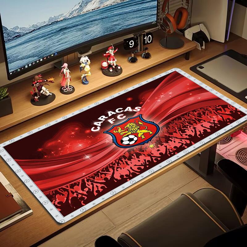Caracas FC Color Mouse Pad Large Gaming Table Cushion Non-slip Laptop Tablet Big Mousepad XXL Mat Mini PC Playmat With Lock Edge