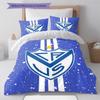 Velez Sarsfield Pattern Bedding Set Quilt Cover Pillowcase Home Decor Gift (1 * duvet cover + 2 * pillowcase, without core)