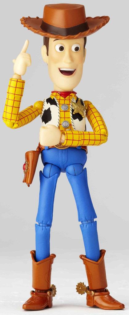 Revoltech Pixar Figursamling 005 Toy Story Woody